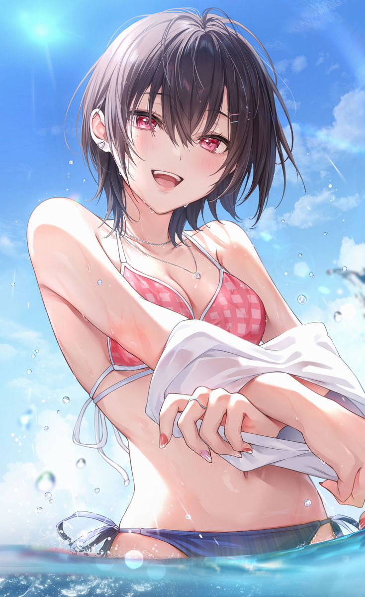 【P站美图】花纹比基尼-1 【P站美图】花纹比基尼-1
