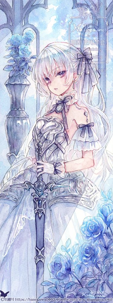 【P站美图】铠甲礼服