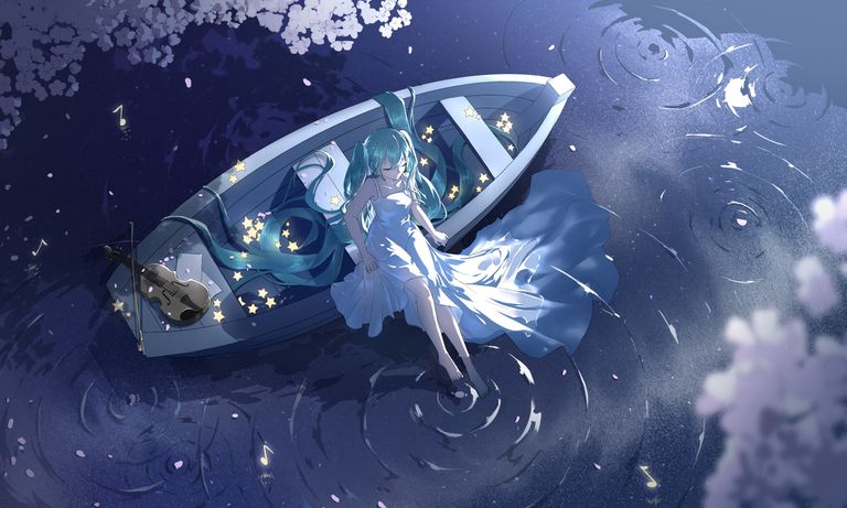 【P站美图】脚泡在水中